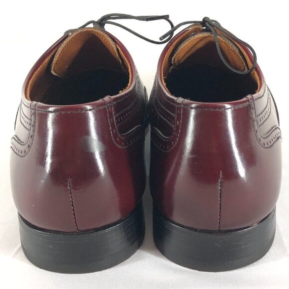 Bostonian Men\'s 26098 Burgundy Lace Up Wing Tip Oxford Shoes Size 10 M main image 5